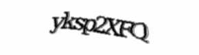 Security check image, please type the characters shown