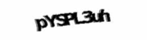 Security check image, please type the characters shown