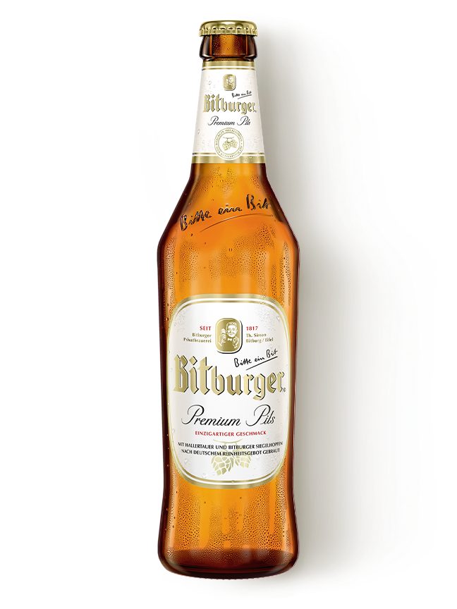 Bitburger Premium Pils 0,5l Flasche