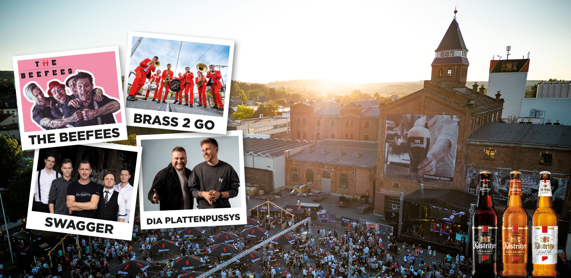 Eventbild Köstritzer Brauereifest Line Up 