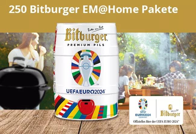 Bitburger - Gewinnspiel zur UEFA EURO 2024
