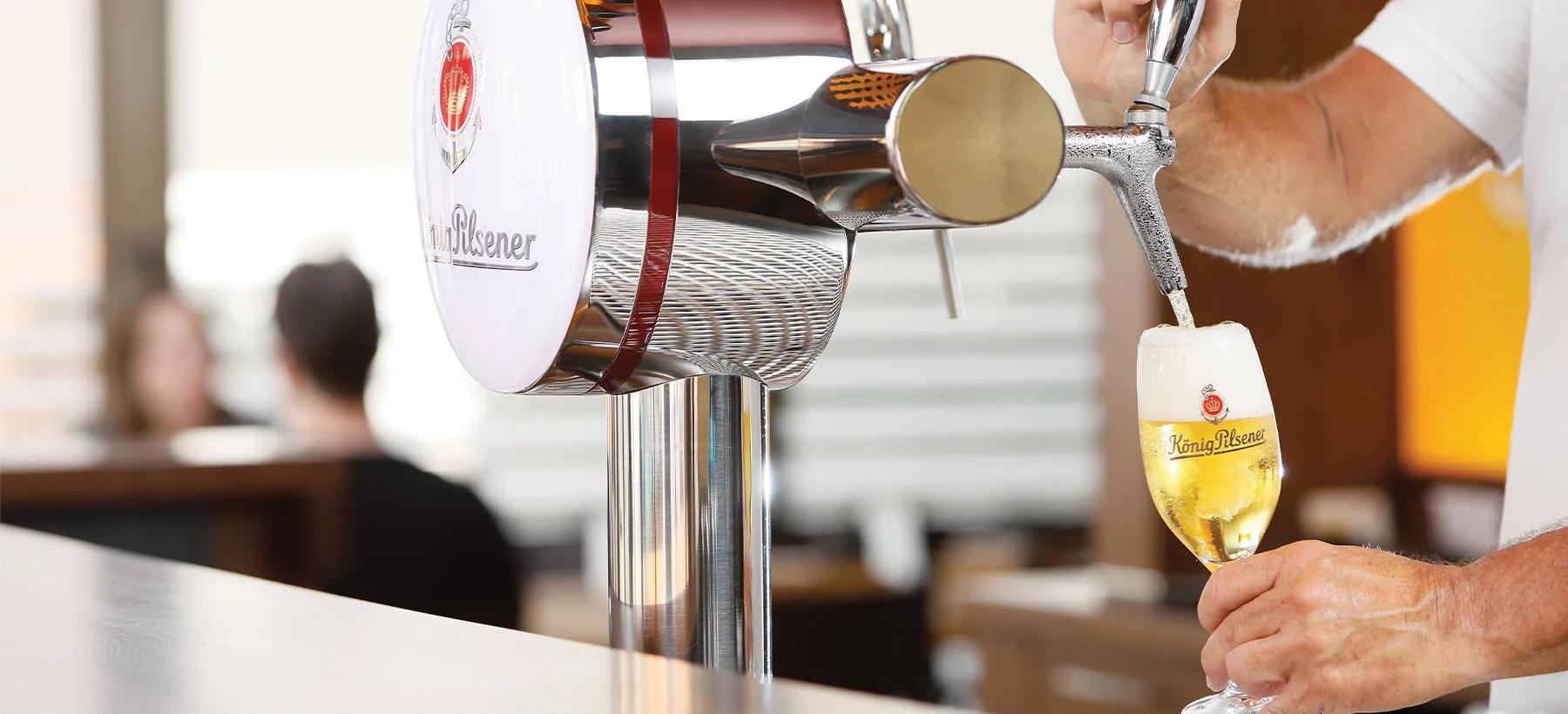 Zapfhahn König Brauerei