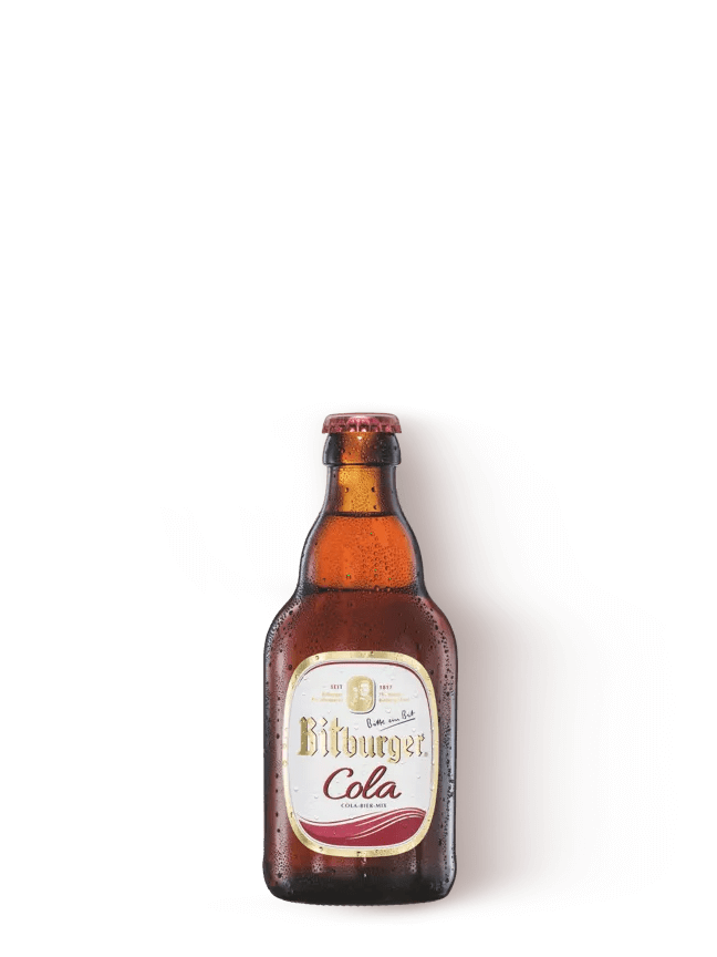 Bitburger Cola in der Flasche