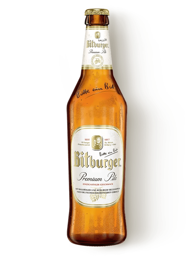 Bitburger Premium Pils 0,5l Flasche