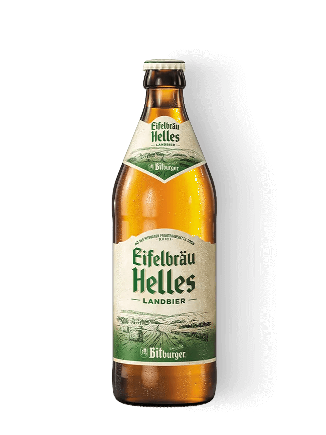 Eifelbräu Helles in der Flasche