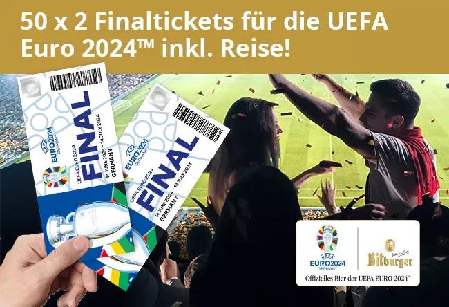 Bitburger - Gewinnspiel zur UEFA EURO 2024