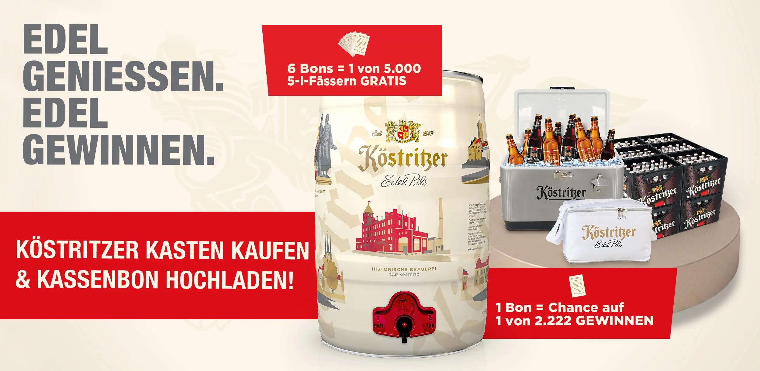 Assets für die Köstritzer Kassenbonaktion