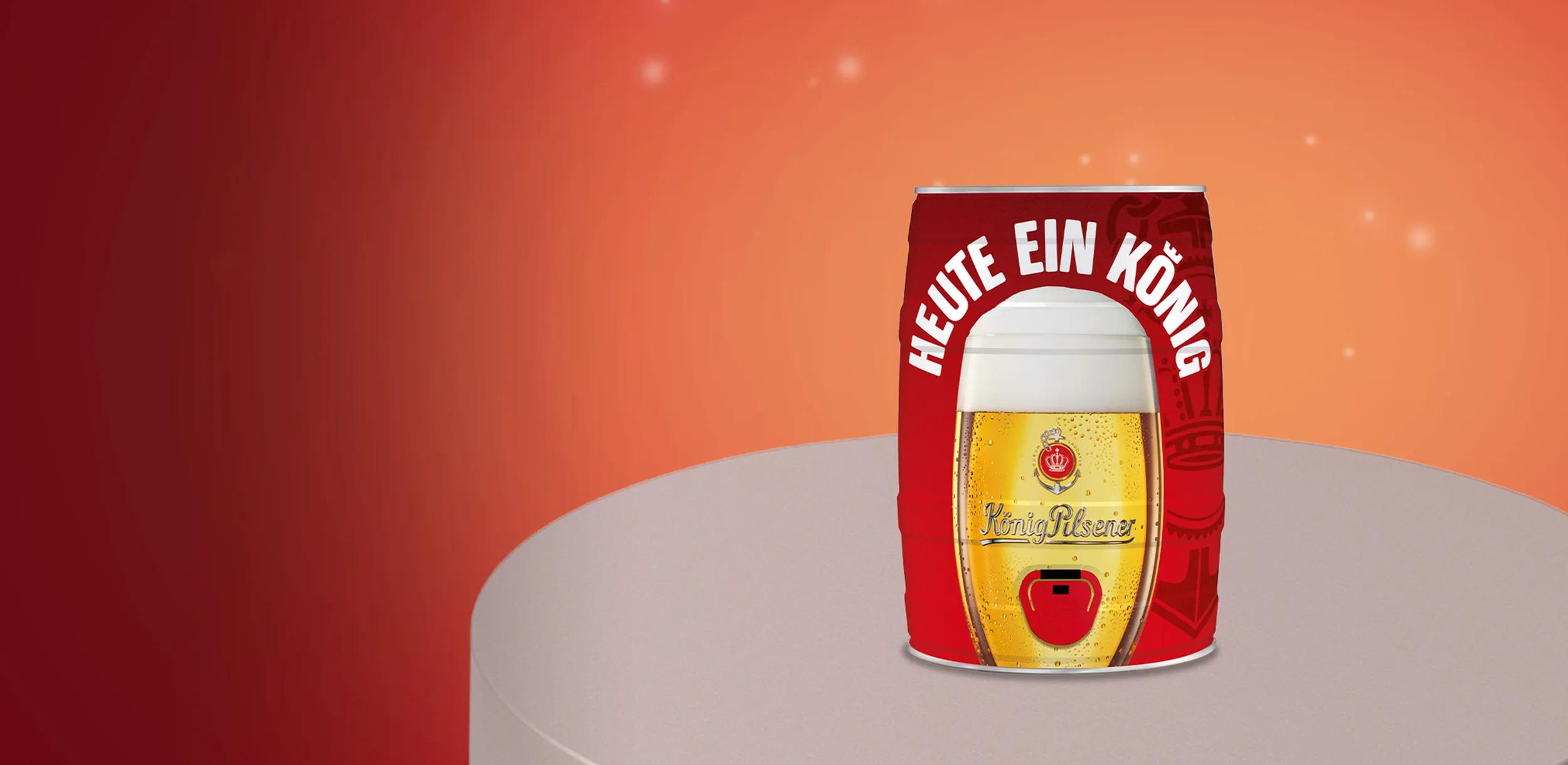 Asset der König Kassenbonaktion 2026 mit Gewinnen und Fassdose