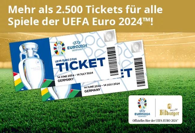 Bitburger - Gewinnspiel zur UEFA EURO 2024