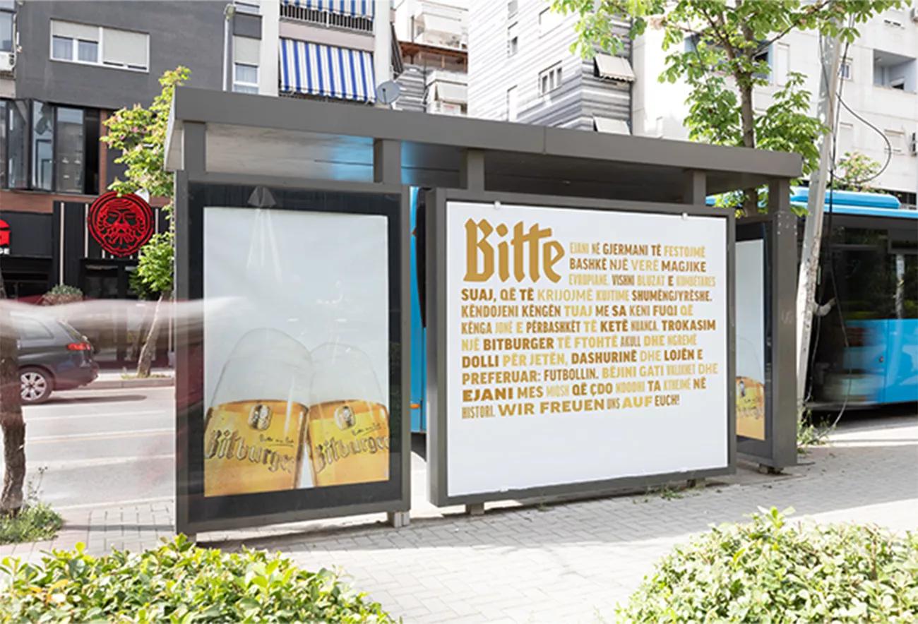 Bitburger Kampagne Albanien