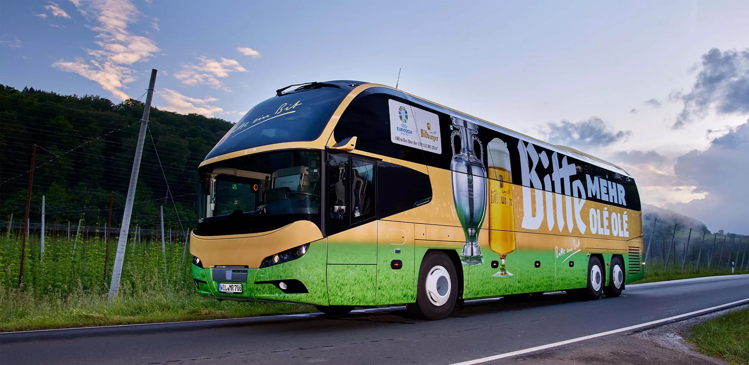 Bitburger EM-Tourbus