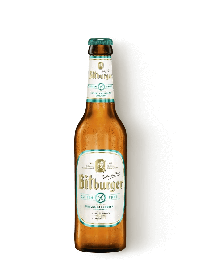 Bitburger Glutenfrei in der Flasche