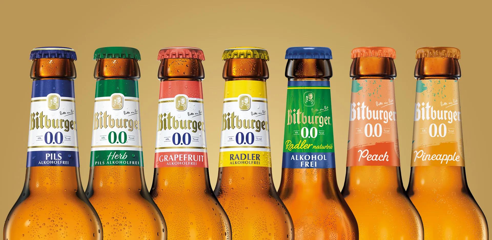 Bitburger 0,0% Herb - Ganz ohne Alkohol & Zucker