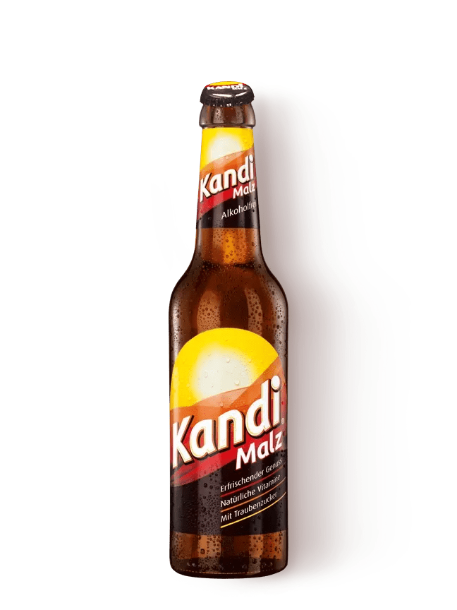 Produktbild Kandi Malz Flasche mit Kronkorken