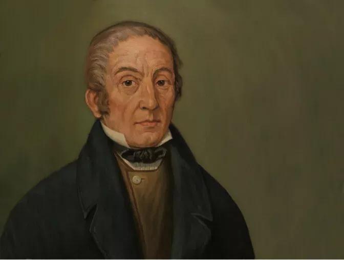 Ein Gemälde von Johann Peter Wallenborn aus dem Jahre 1817.